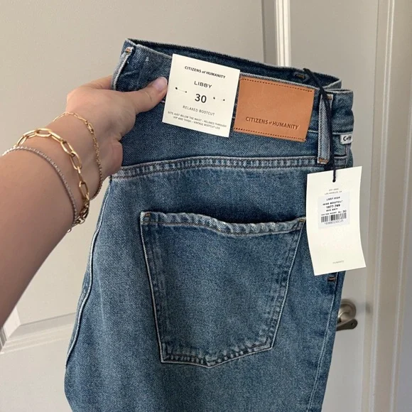 Citizens Of Humanity Libby High Rise Bootcut Jeans Big Sky Wash